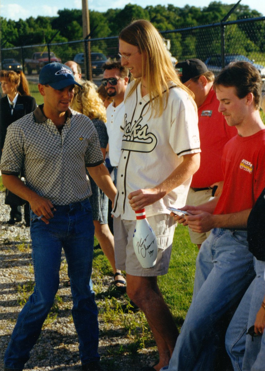 SteveBaker96's tweet photo. .@kennychesney performed live at the #WayneCountyFairgrounds in Richmond, IN on July 11, '99.  He had just released, "You Had Me From Hello" &amp; "She Thinks My Tractor Is Sexy." Soon after this show he would stop performing at county fairs and become a nationally touring arena act. https://t.co/XMeDgvwaWe
