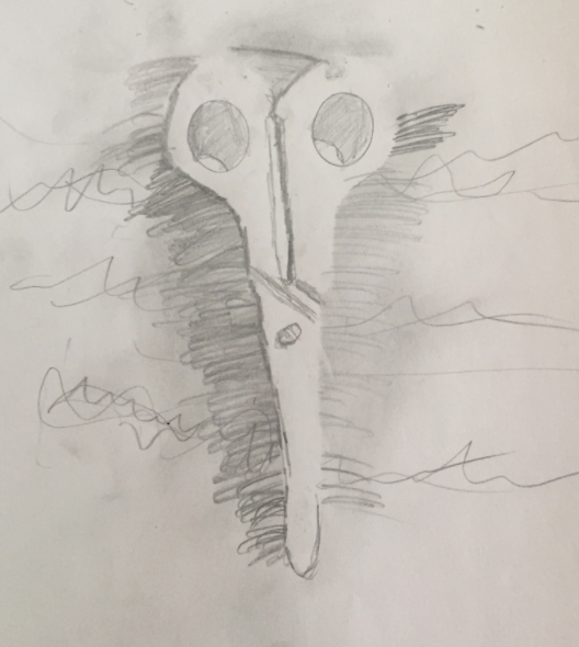 DownendART's tweet photo. Wow the year 8 boys are on it this afternoon - 4 good pieces of work in progress here, exploring positive and negative space after exploring the work of Jim Dine. @DownendschNews https://t.co/LQ13PP2lk8