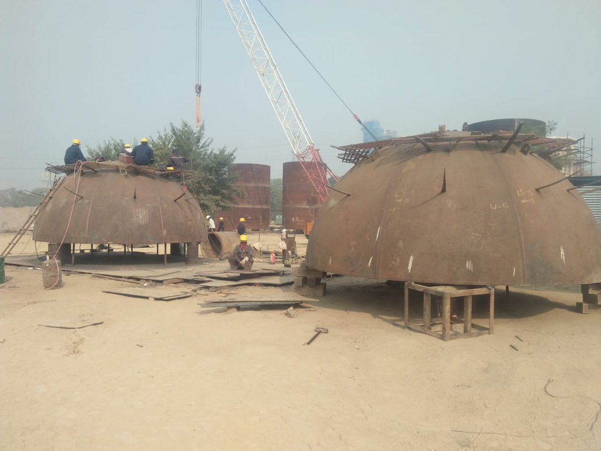 GlobeGas_1985's tweet photo. #GlobeGas #ongoing project #onsite images #BPCL #Bhatinda  #Punjab  #commitmenttoexcellence #worldwide presence #EPCService provider  #Storage of Hydrocarbons #moreUpdate will share it soon. https://t.co/O32QekpeKe