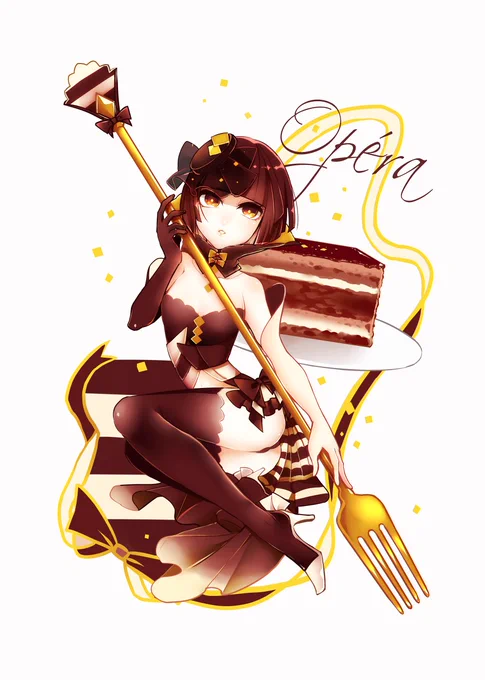 ケーキの擬人化たち(2016)
#ケーキの日 