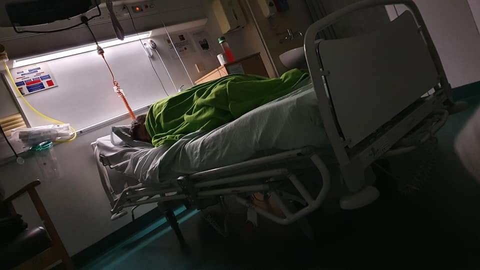 Col_cub's tweet image. Great start to the week with a wee trip to A&amp;amp;E,  my lad had a slip and banged his head. Had to be kept in over night as he was very confused and couldn't remember anything which was very scary. hospital staff where amazing thanks you @darrenbrowna6 thank you for ur understanding