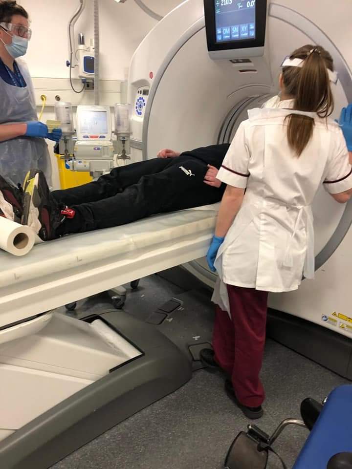 Col_cub's tweet image. Great start to the week with a wee trip to A&amp;amp;E,  my lad had a slip and banged his head. Had to be kept in over night as he was very confused and couldn't remember anything which was very scary. hospital staff where amazing thanks you @darrenbrowna6 thank you for ur understanding