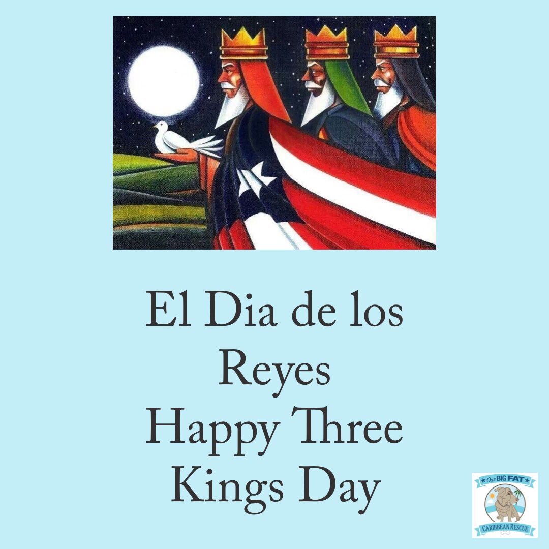 #HappyThreeKingsDay from all of us here in #Vieques #PuertoRico