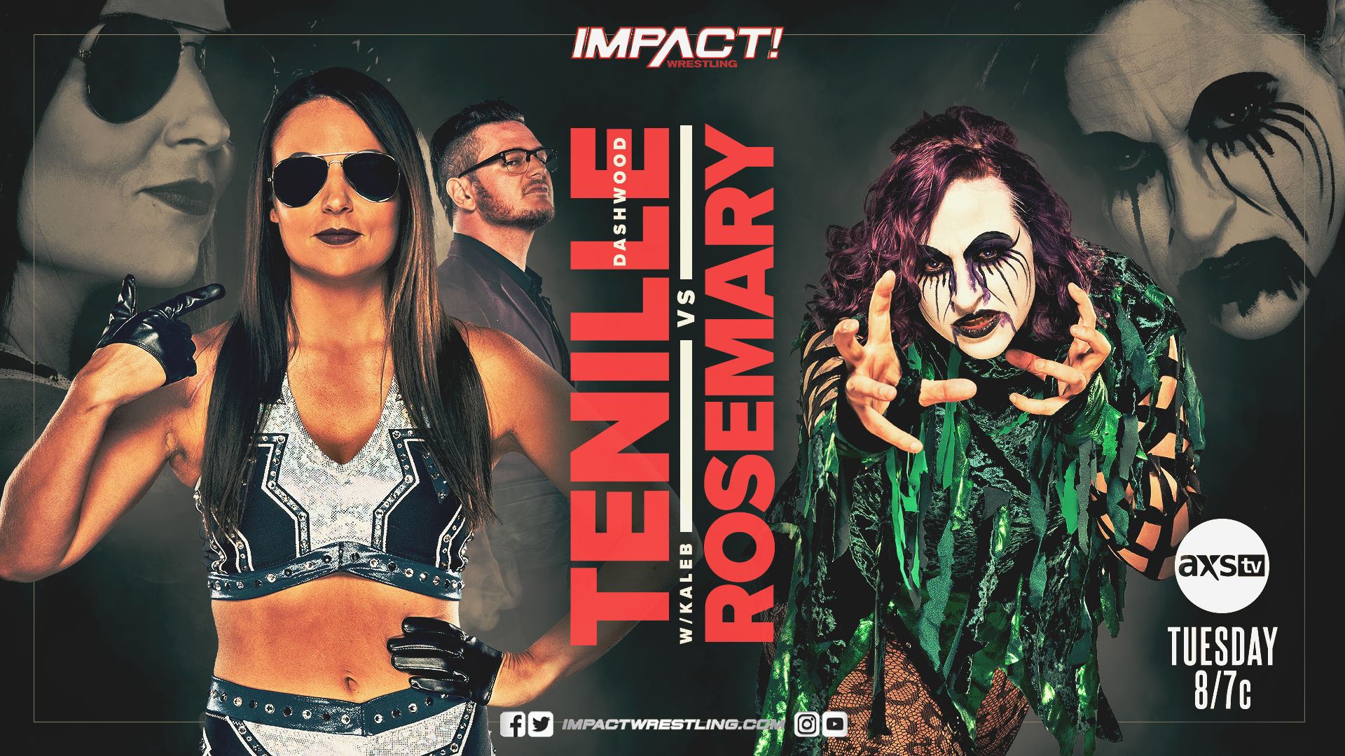 Renille Dashwood vs Rosemary IMPACT! On AXS TV