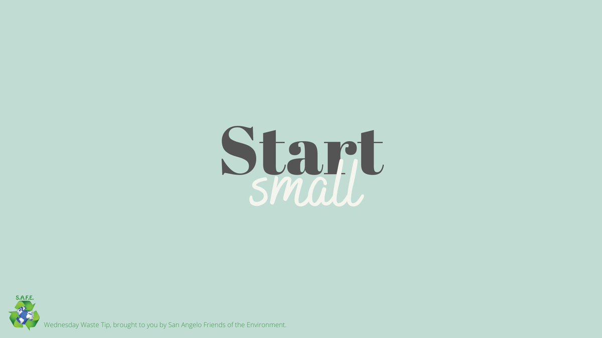 New Year, New Goals! 
Conquering small goals motivates you to keep going. 
If your goal is to reduce plastic consumption, try eliminating just 1 type of plastic item first, like straws. Once you check it off your list, pick another! Each small change will lead to bigger results!