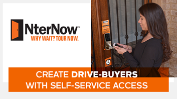 Unassisted home access and lead capture technologies provide customer connectivity and restore vital in-community lead collection. As the industry leader, NterNow provides you with a patented lock that changes codes every minute and does not require Wi-Fi. nternow.com/how-it-works