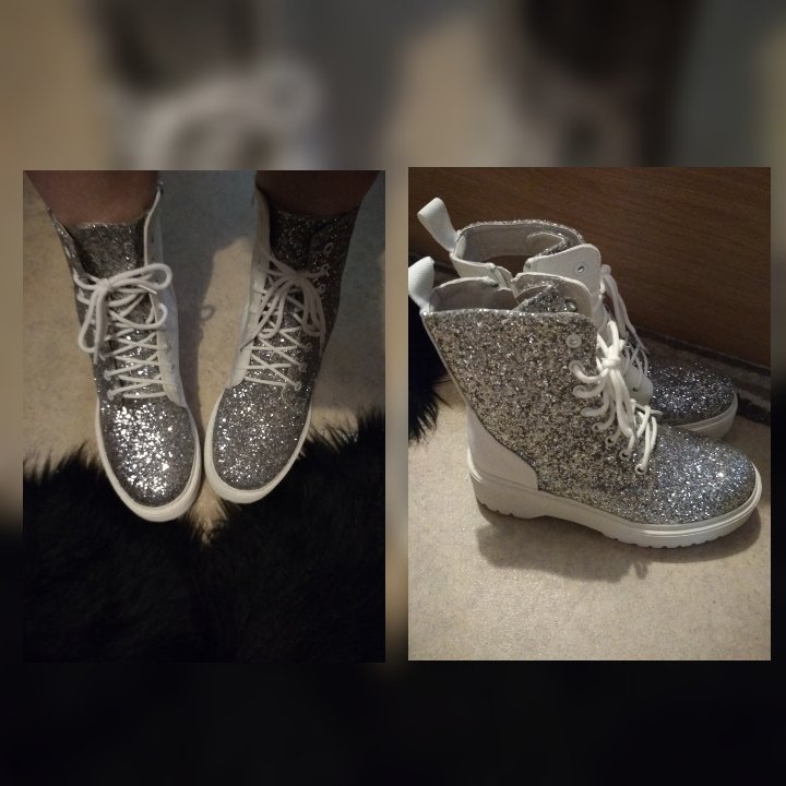 MissFee85's tweet image. Never let anyone dull your sparkle 🌌✨💖 loving my new boots 😍❤️ #Wednesdayvibe #LockdownContent shine bright like a diamond 💎