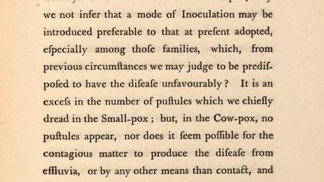 Vaccination was pioneered by Edward Jenner in 1796. But Jenner recognised the context of his work. He had been inoculated as a child. He acknowledged that history in referring to "vaccine inoculation", but also believed his technique to be a significant development...  10/12
