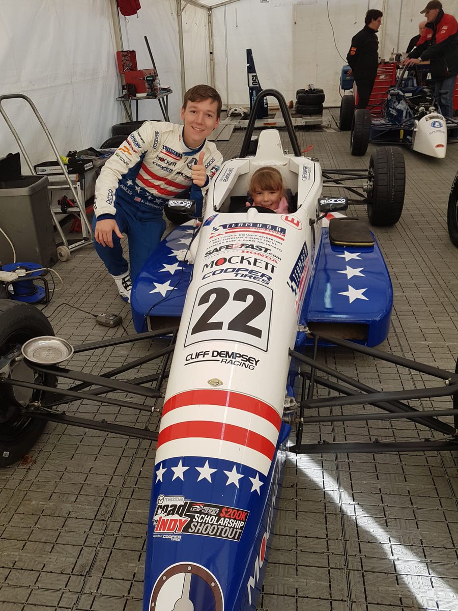 GrahamGooders's tweet photo. @Brands_Hatch @BTCC One from our families favourite meeting of every year, the Formula Ford Festival. Got the chance to see the @TeamUSASchol cars up close and my daughter got to sit in @aaronjracing car. Got her hooked on Brands Hatch that day. Great family days making #BrandsHatchMemories https://t.co/OCvRDYka5F