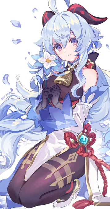 色々いじる前のこっちの甘雨ちゃんも
いいような気がしてきた… 