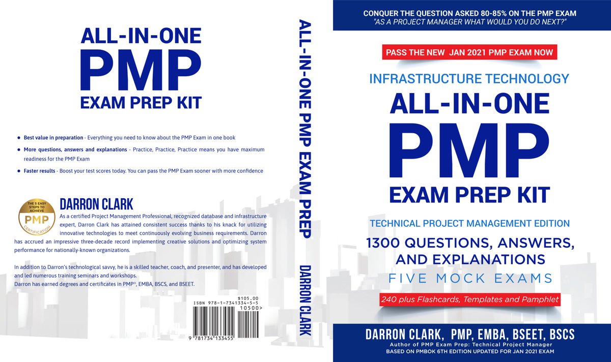 ** Helping you reach your goals as a project manager **

Pass the PMP Exam Jan 2021 on your first try with over 1300 exam questions, 5 mock exams, and 240 flashcards. 

-Essential Book for PMP Exam Prep! ~Amr ★★★★★

Shop now
ow.ly/t73o50D1lQa
