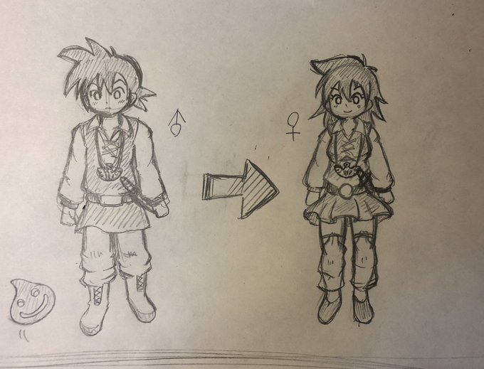 ロト紋のアルスくん女体化を考えた1日。 