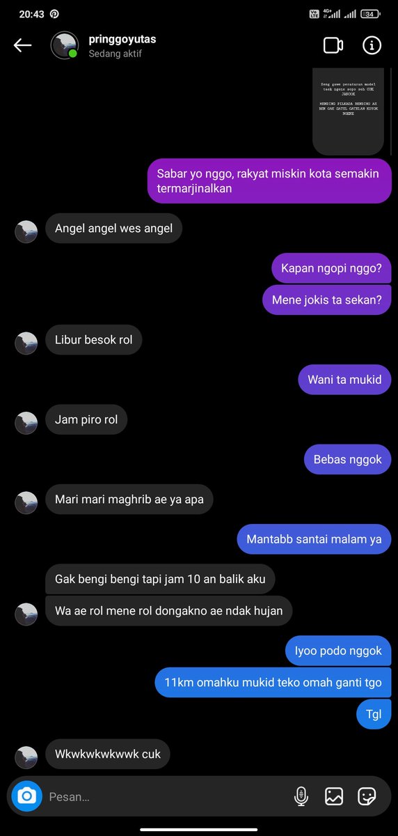 Rakyat tertindas siap membaur oi