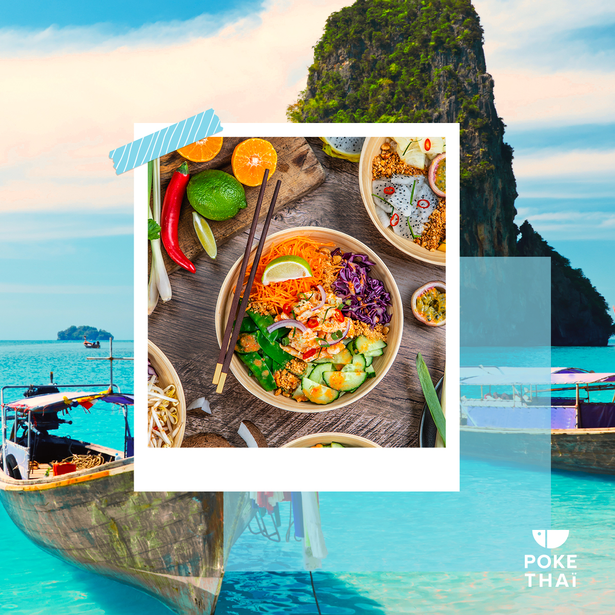 PokeThaiFR's tweet photo. L'heure des Pokés a sonné ⏰🎉 mais cette fois ils font escale en Thaïlande ✈️!
📣 Nous sommes heureux de vous annoncer le lancement de POKÉ THAÏ ! Un concept unique qui vous offre le meilleur du poké et de la cuisine Thaïlandaise.
Retrouvez notre carte explosive sur Uber Eats https://t.co/AmTdcheCVQ