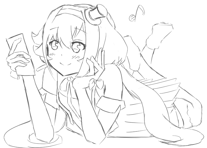 #ピノの自由帳
エゴサ中のお嬢様 