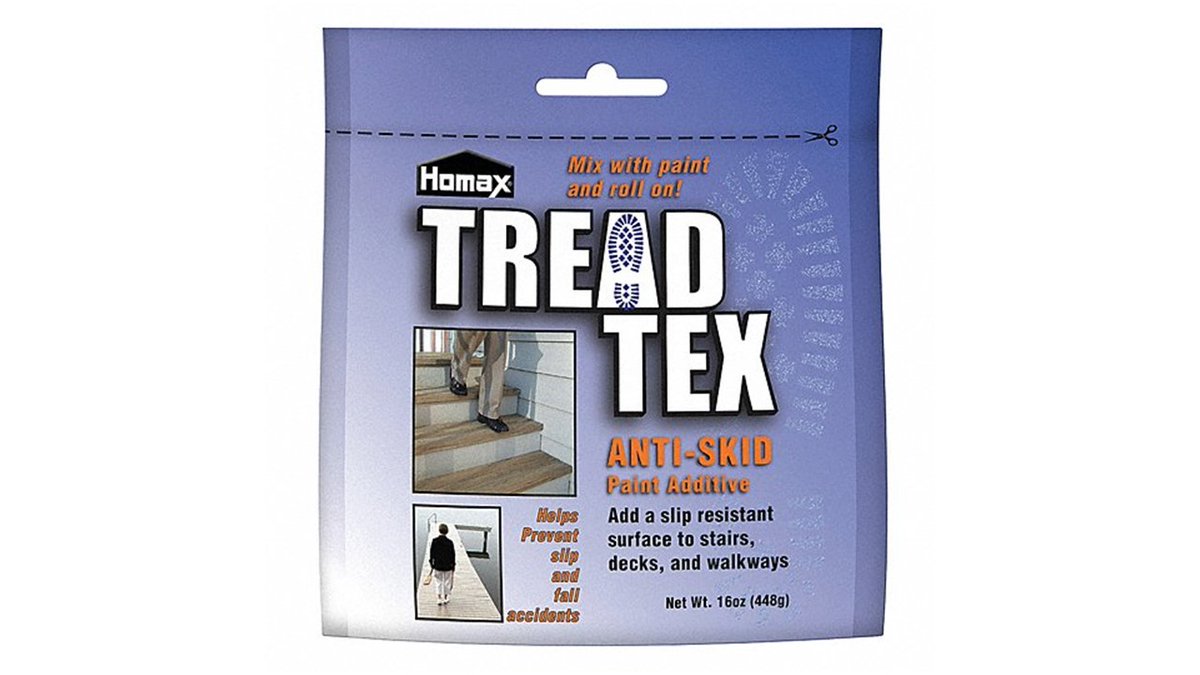 Paint_Supply_'s tweet photo. Create an anti-skid surface by adding Homax 8600 Tread-Tex Anti-Skid Additive. Great for use on porches and garage floors. 
https://t.co/6smrOL5cU4 https://t.co/RgR7FYIMvu