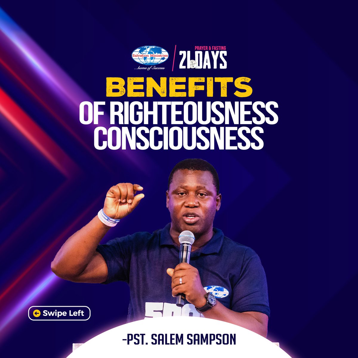 smhosglobal's tweet photo. About Day 2 of our 21-Day fast. Get engaged in the fast to pray, plan and prepare  for the manifestation of God's glory in your life for the year 2020.
Check the thread for the benefits of Righteousness consciousness
#5NOG2021 
#Manifestation2021 https://t.co/q4OdzoqCHa