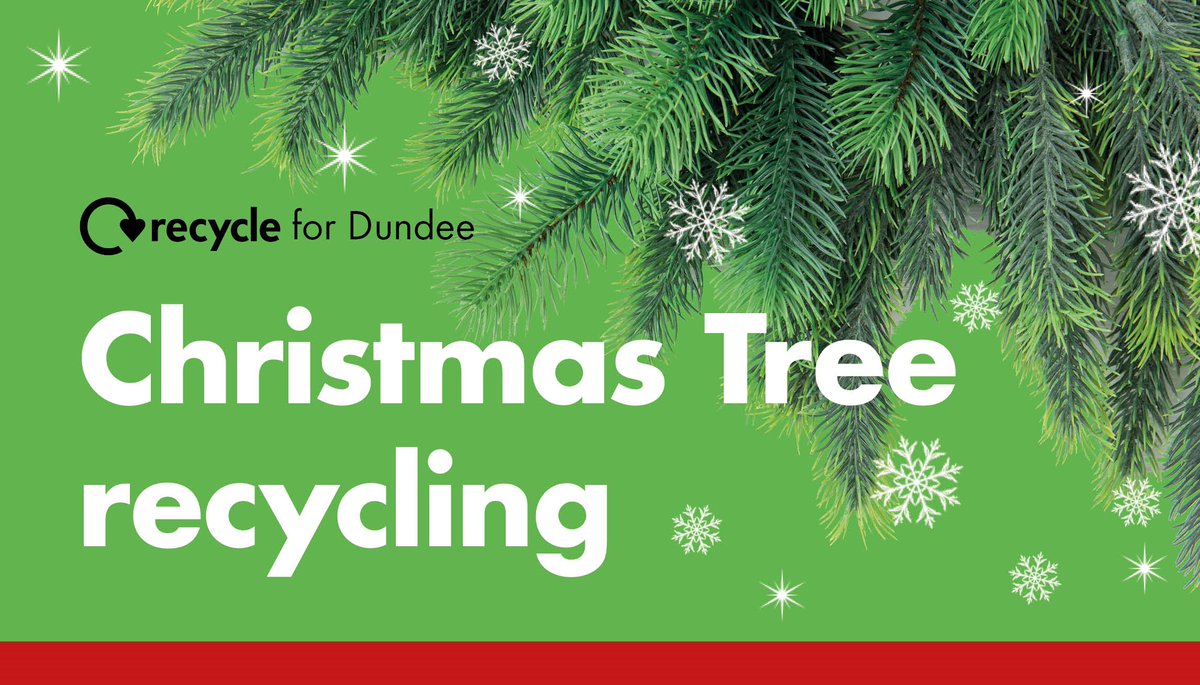 DundeeCouncil's tweet image. Do you have a 'real' Christmas tree that you would like to be recycled? Here's how to request an uplift from your property bit.ly/2RZj6Jh

#RecycleForDundee