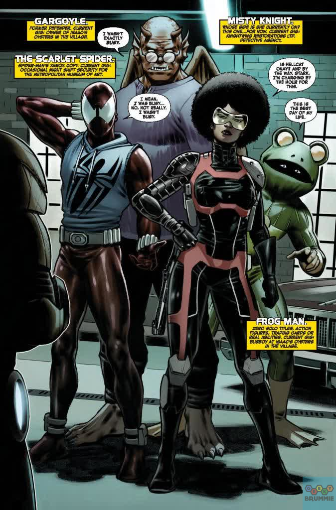 GeekyBrummie's tweet photo. Also on the comic radar this week is #IronMan issue 5 by @ifyoucantwell @cafucomic #FrankDArmata and @JoeCaramagna - why you may ask - well it's because it features the long awaited return of Frog-Man #FrogManReturns ^KB https://t.co/KZiqxymoUg