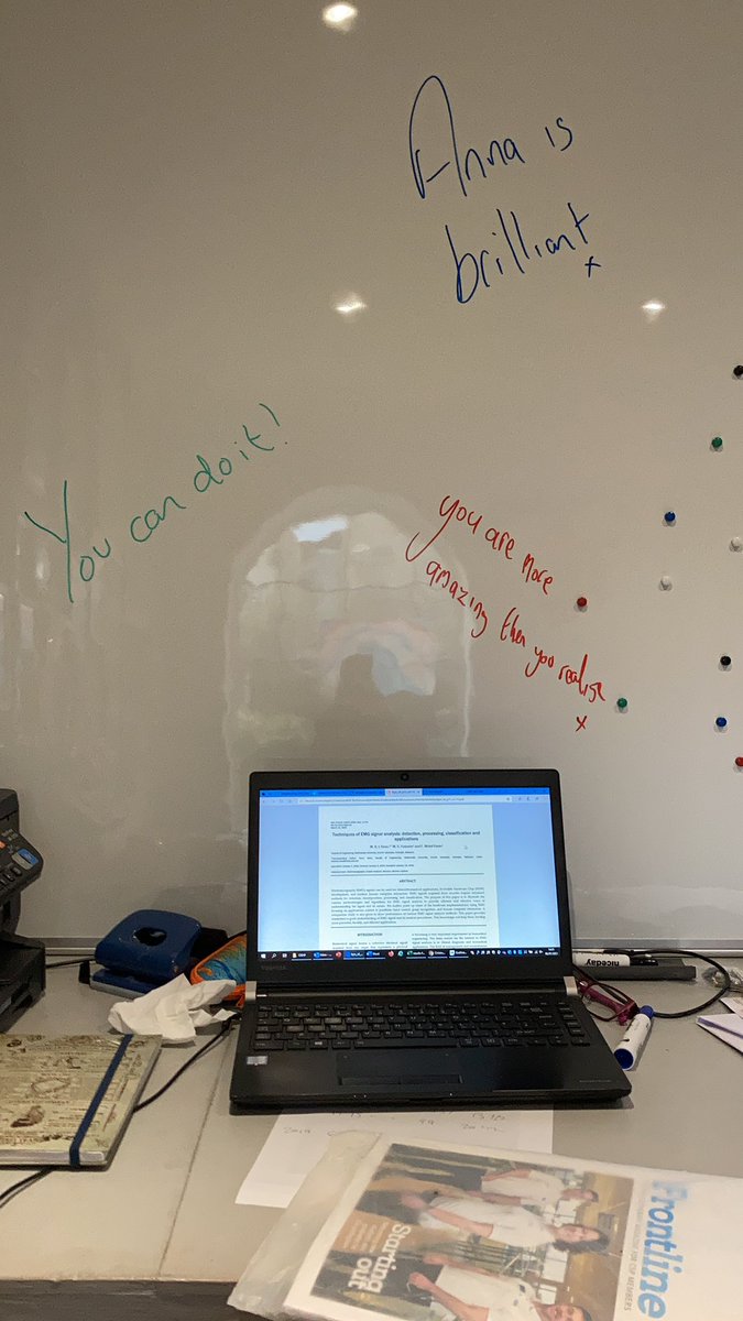 annavclark's tweet photo. My fab husband trying to motivate me with my PhD and now home schooling 😌 - loving my new white board #phdchat #phdmum #gettingmotivated #icandothis #homeschooling https://t.co/IXOgfPfvos