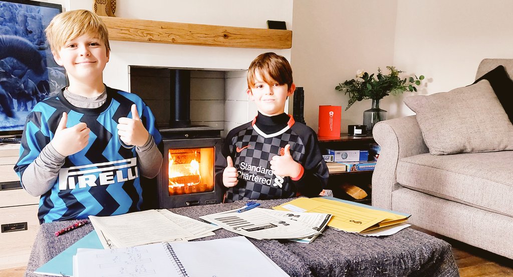 Michell73462814's tweet photo. Boys have done very well on first day of home learning @GwladysStPrim @GSPSNewZealand @GSPSChina from English to maths to pe in the Garden https://t.co/hxzuGq7dKu