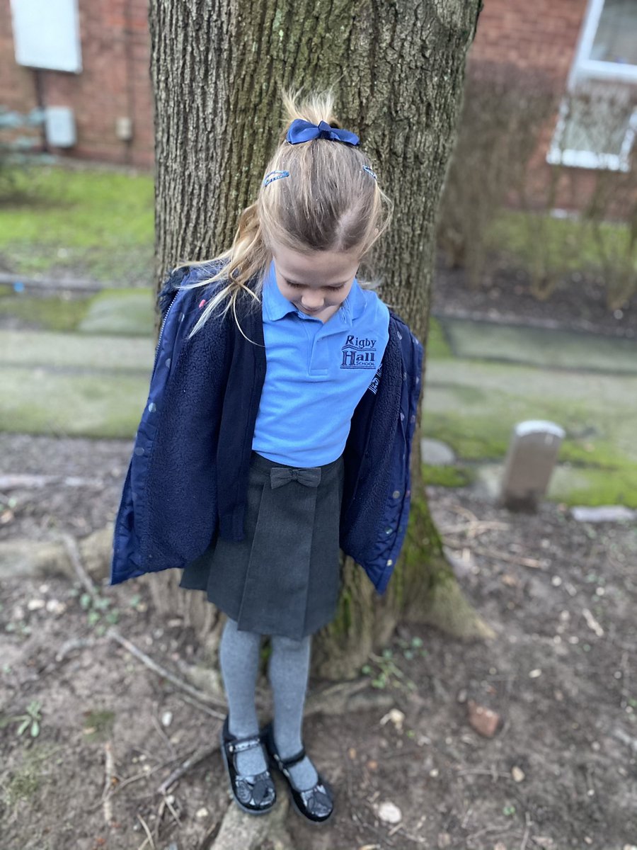 Finally got our uniform day! So proud of you Holly. Can’t thank her amazing school enough for all they are doing. She was so so happy to go back today! <a href="/RigbyHsch/">Rigby Hall School</a>