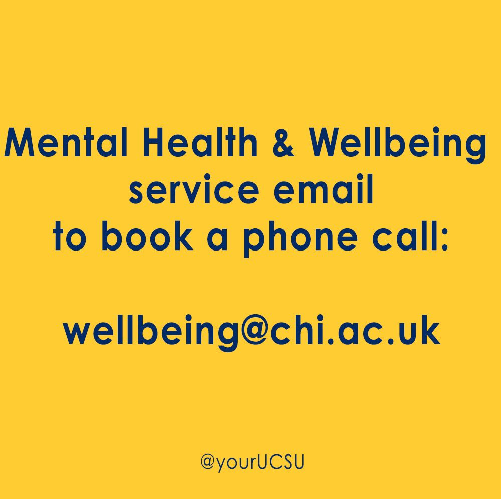 University of Chichester SU tweet media