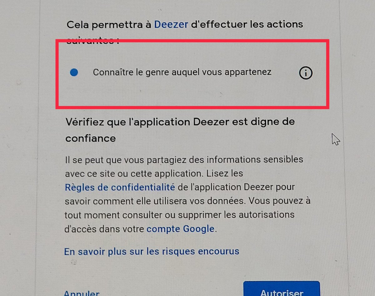 Nanagramme's tweet photo. Dis-donc #deezerfrance @DeezerFR on en parle de ça ? Pourquoi tu veux connaître mon genre ? Tu vas me proposer des musiques de fille ou de garçon ? Je suis CHOQUÉE là ! https://t.co/YMMlHaVZKv