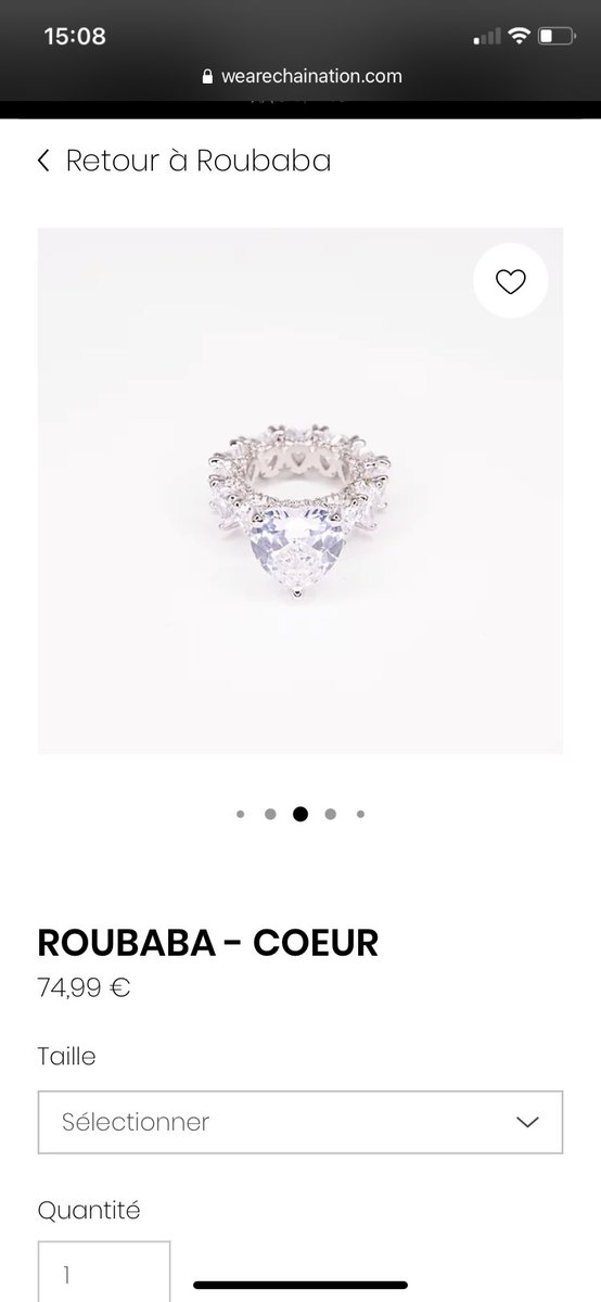 t004578's tweet photo. Clairement j’attend une explication de roubaba , sa ressemble clairement à du drop shipping c’est exactement les mêmes bijoux bref💀 https://t.co/Q8X0EyQACy