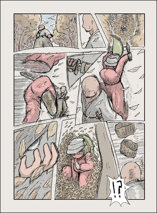 #Ballbusting くノ一の金的漫画です 