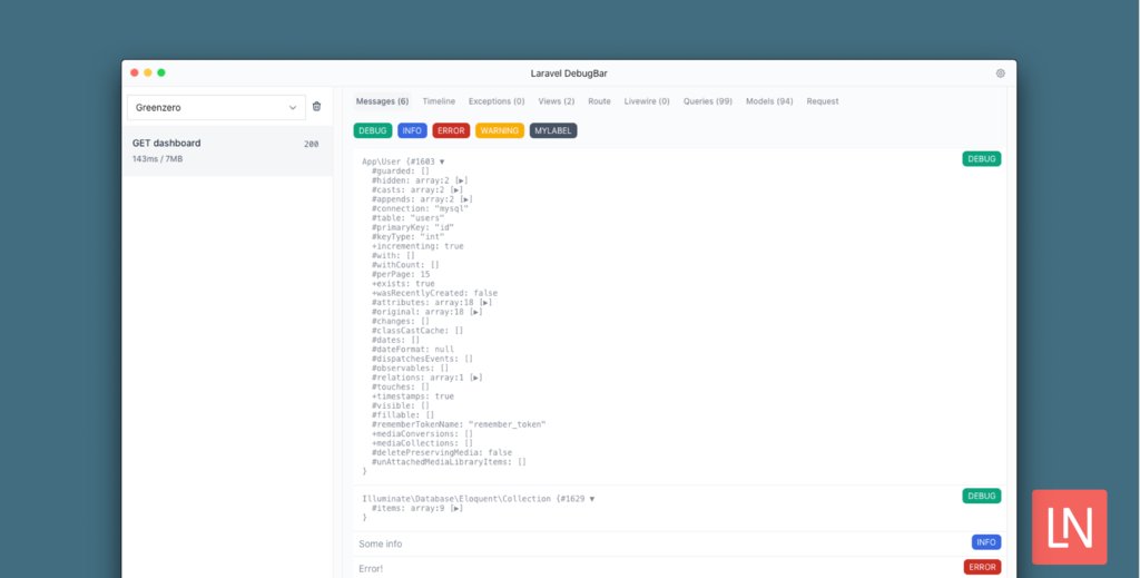 renyonparis's tweet photo. Laravel Debugbar Companion App https://t.co/bJyus8y2YS / #laravel #laravelnews #fromfeed #php https://t.co/z6ZSPowJia