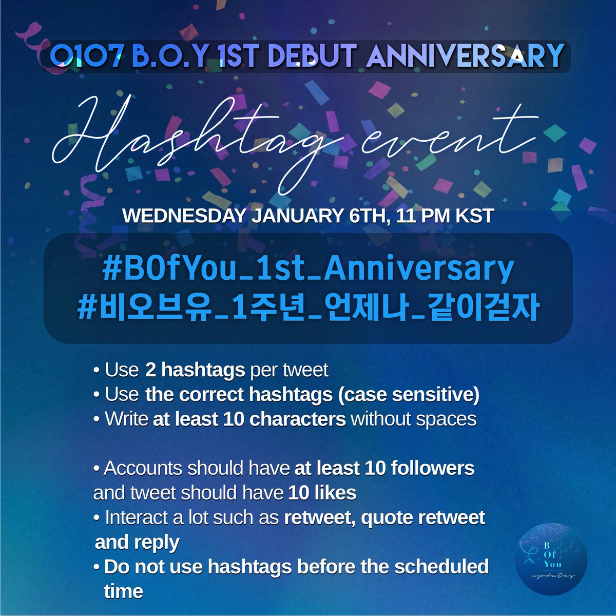 DYouvin's tweet photo. 실트4위미츄짜란다조금만더화이팅
#BOfYou_1st_Anniversary
좋아요로인기트윗도만들어요
#비오브유_1주년_언제나_같이걷자
비오브유일주년축하해 https://t.co/3CCGf3WXja