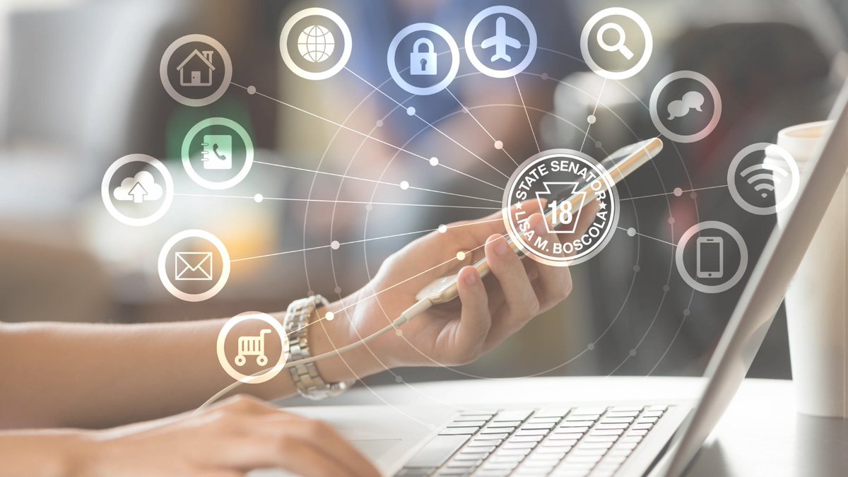SenLisaBoscola's tweet photo. National #TechnologyDay is TODAY!
How many times do you think you use technology throughout your day?
Today, technology impacts almost every area of our daily lives - especially the past 9 months of this pandemic! #PASTEM https://t.co/cVa5KWrMBu