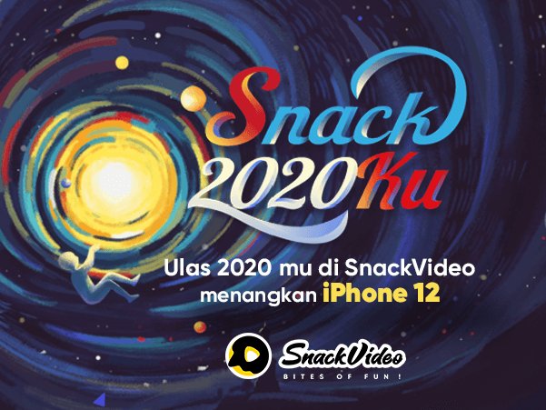 Mudah! Bagikan video tahun 2020 kamu dan kamu berkesempatan mendapatkan iPhone 12 sck.io/wrMwK9dj