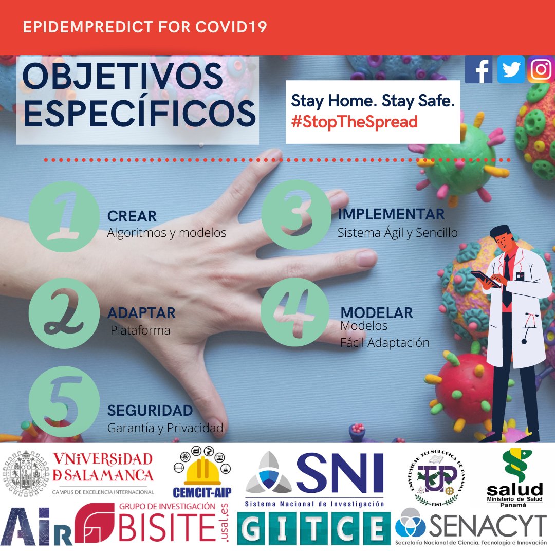 gitceutpch's tweet photo. Objetivos Específicos de Epidempredict for Covid19
@gitceutpch @utp_chiriqui @utppanama @UTPInvestiga @senacyt @BISITE_USAL @usal @MINSAPma @CemcitAip
#coronavirus2020 #Virus #covid19 #EPIDEMPREDICT #UTPCh #UTPINVESTIGA #gitce #UTPchiriqui https://t.co/rSOwAEEGMc