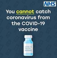 COVID-19 vaccine works by teaching your immune system to defend itself from attack from the virus , you cannot catch the virus through the  vaccine. #publichealthinformation