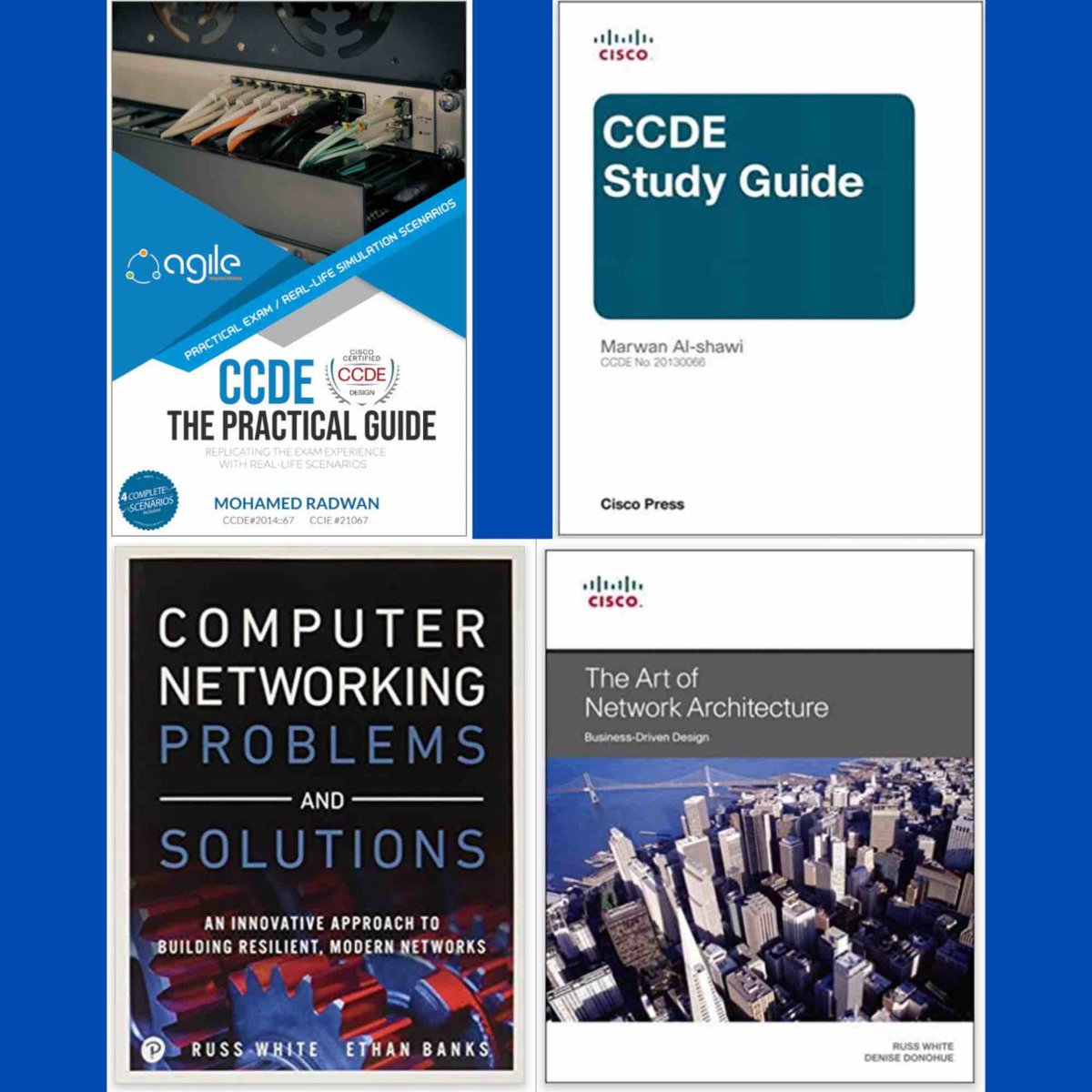 zigbits's tweet photo. [Free Giveaway] Jan 2021 is focused on #NetworkDesign so this month's giveaway is a #NetworkDesign Book Bundle that includes 3 Physical Books and 1 eBook!! 🤓

#giveaway #networkengineer #attackyourlife #makeprogress #labeveryday

https://t.co/TG5B0XJ2QD https://t.co/AgzOJjYfvq