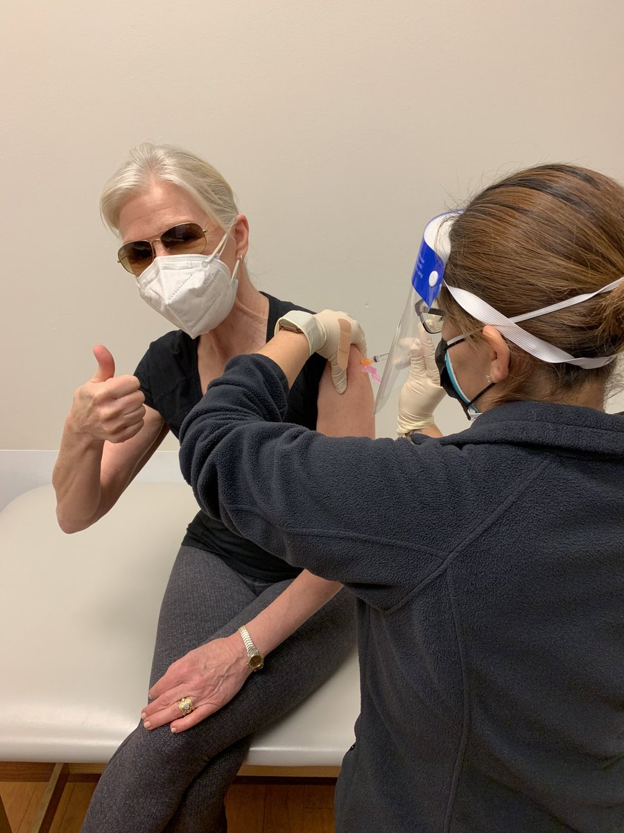 collegeaudcoach's tweet photo. Life is good today for this senior in Texas #COVID19 #CovidVaccine https://t.co/JgsHhDKq2U