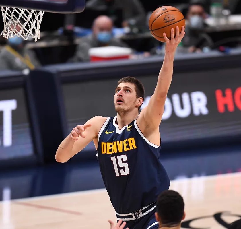 TheHoopCentral's tweet photo. Nikola Jokic this season:

24.1 PPG
11.9 APG (League leader)
11.8 RPG
1.4 SPG
61 FG%
47 3P%
82 FT%

Joker is unreal. 🃏🃏 https://t.co/R6cYrrgahJ