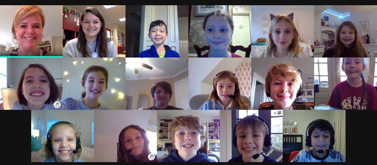 This is not how we thought we'd return to school in 2021, but we are rocking it virtual style! Ready to start our second day strong through the screen! You can't beat these precious smiles! #TrinityLearns <a href="/marley_sapp/">Marley Sapp</a>