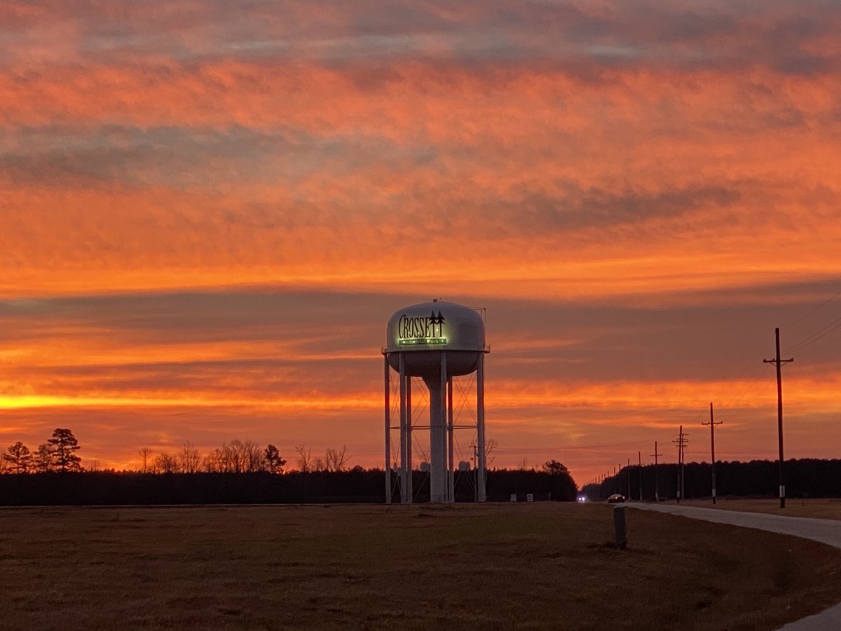 dmaxhog's tweet image. Sunrise in Ashley County