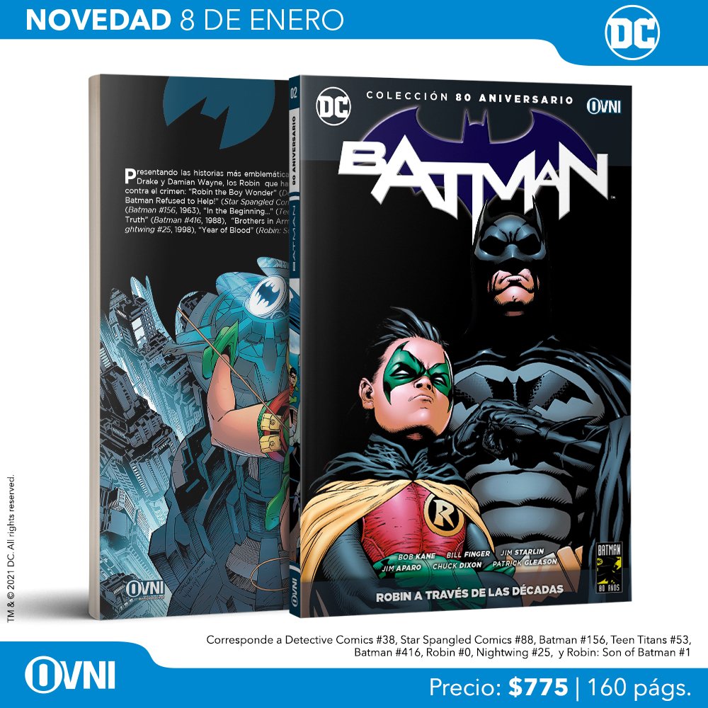 Comics En Argentina A Twitter Para El Que No Lo Pudo Comprar En Su Momento Ovni Press Relanza A Partir De Este Viernes En Tiendas Robin A Traves De Las Decadas Comics En Argentina A Twitter Para El Que No Lo Pudo Comprar En Su Momento Ovni Press Relanza A Partir De Este Viernes En Tiendas Robin A Traves De Las Decadas