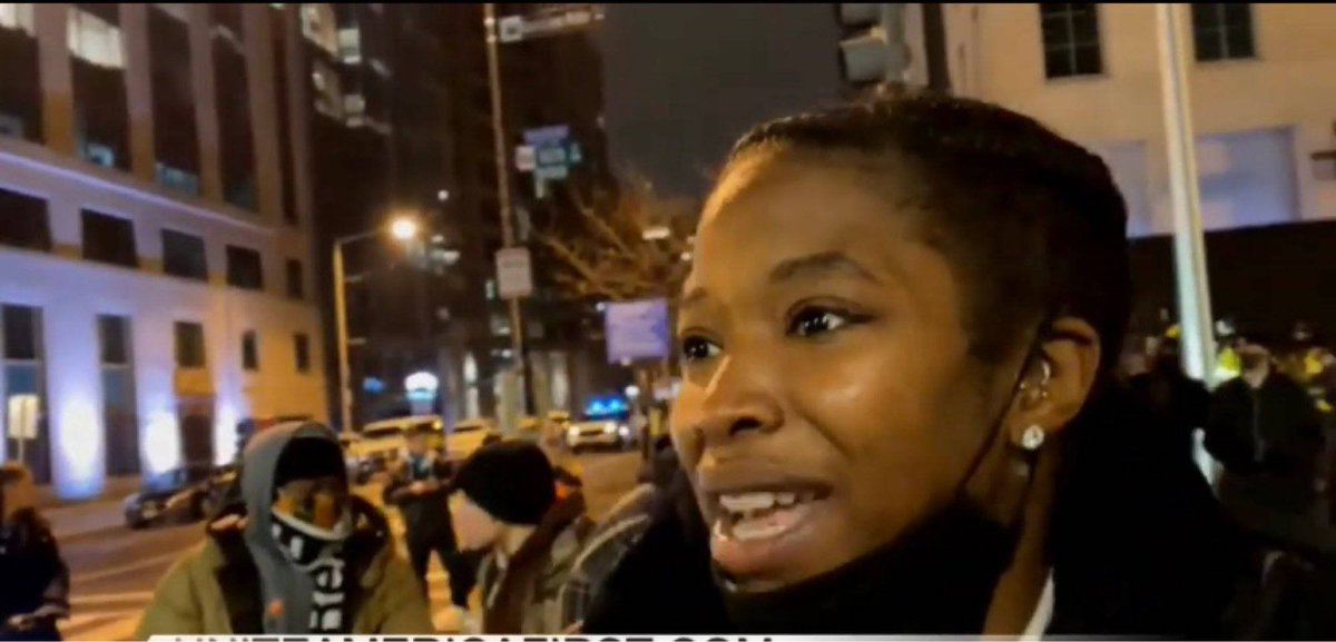 snowball1926's tweet photo. Parler - Please share this photo. This women assaulted a Trump supporter busting her eye open and ran away. She was wearing an “Admiral Security Services” jacket so it seems she works for them. The closest Admiral Security places in DC are either in Bethesda, MD or Baltimore, MD https://t.co/RL6WilDM3T