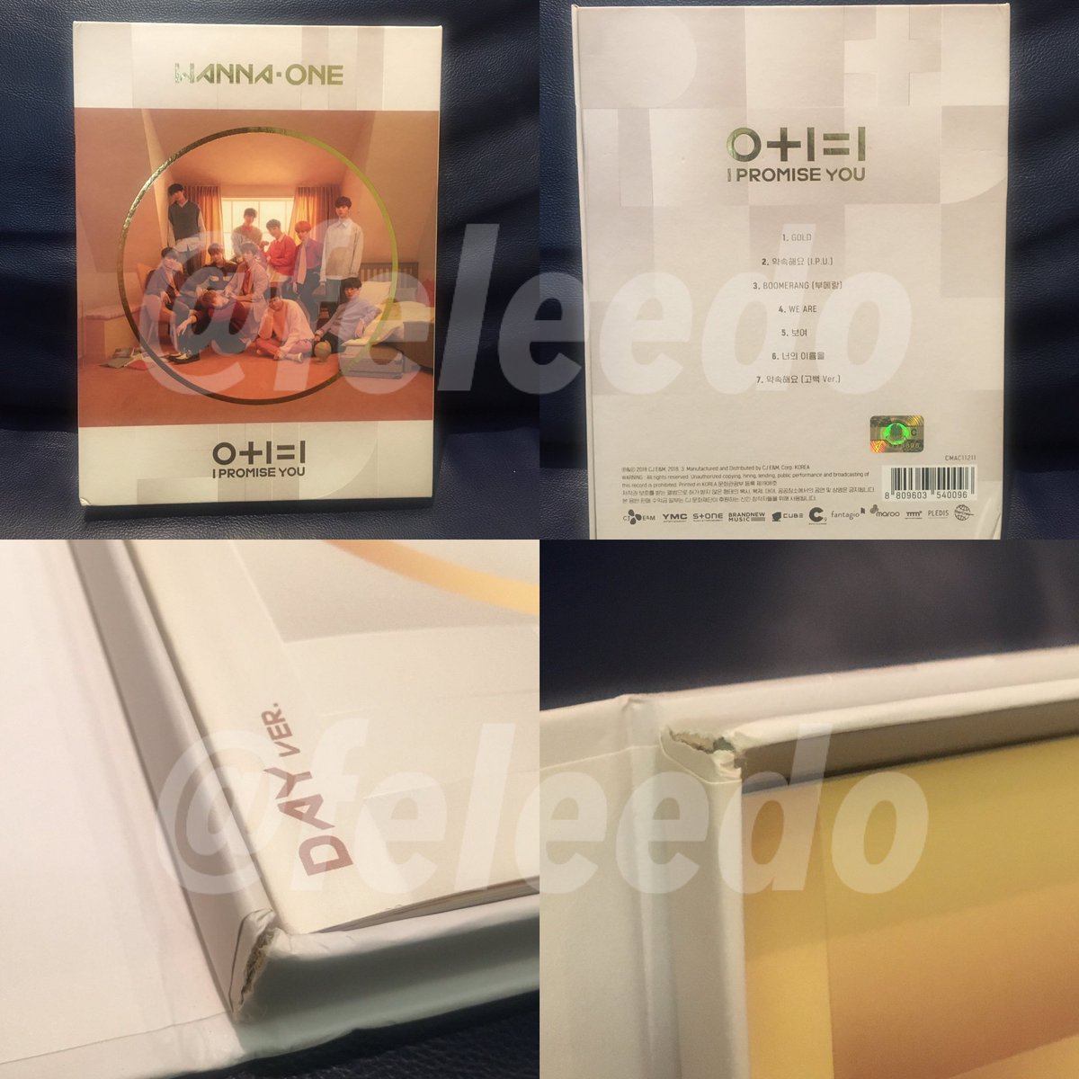 felitaeng's tweet photo. #WTS // WANT TO SELL

Album WANNA ONE ‘I Promise You’ Day version - unsealed PARK JIHOON - HA SUNGWOON

Dapet sesuai yg di foto + poster (gak ada di foto)

⚠️NO PHOTOCARD⚠️
⚠️ADA DAMAGE DI BOX (LIAT FOTO)⚠️

Harga: 160.000

Sent from Jakarta, INA🇲🇨

https://t.co/2ygFx4NoqB https://t.co/nGgAAGE1Dc
