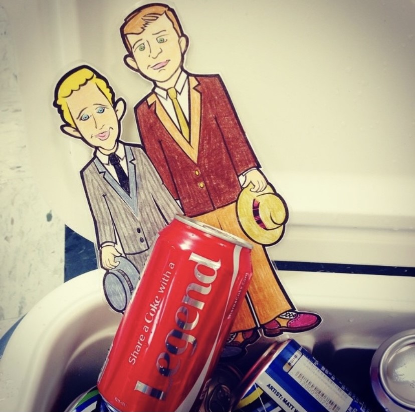 novayearbooks's tweet photo. ⭐️🎈Happy Birthday Herff Jones! 🎈⭐️

Harry J. Herff and Randall H. Jones founded Herff Jones in Indianapolis on January 6, 1920.

Throwback to #NV2014 &amp; the decorate Harry and Randall staff selfie contest @ YearbookNV 
@HJYearbook @herffjones https://t.co/c87KeLkwaT