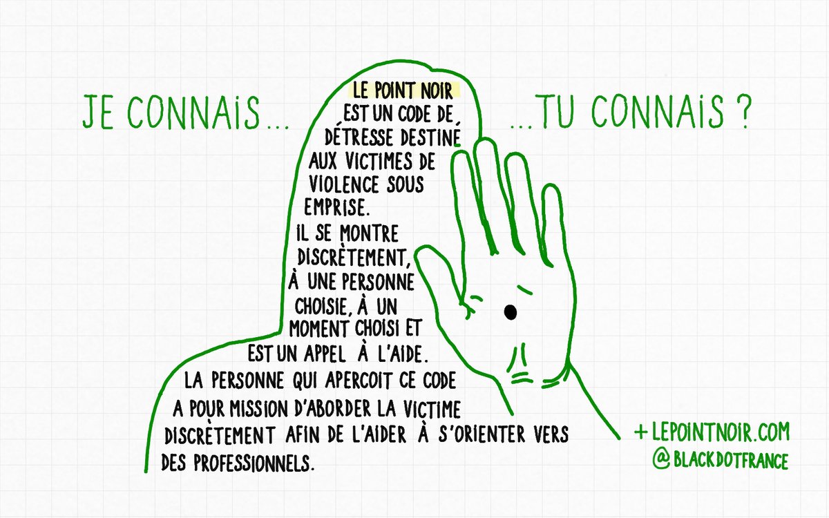 blackdotfrance's tweet photo. #RegardonsNous #CaNousRegarde #NeRienLaisserPasser #ViolencesConjugales #solidarite  #lepointnoir #violencesfaitesauxfemmes #Vif #ViolencesIntraFamiliales
+ sur https://t.co/akeSeJxQiW https://t.co/opHTMkqfZV