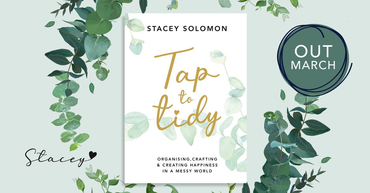Penguin Books UK (@penguinukbooks) on Twitter photo Mrs Hinch and <a href="/MarieKondo/">Marie Kondo</a> fans rejoice: <a href="/StaceySolomon/">Stacey Solomon</a>'s brilliant #TapToTidy will be out in March ✨
The beloved TV personality will help you organise your home and get crafty. Discover more here:
bit.ly/TapToTidyHB Mrs Hinch and <a href="/MarieKondo/">Marie Kondo</a> fans rejoice: <a href="/StaceySolomon/">Stacey Solomon</a>'s brilliant #TapToTidy will be out in March ✨
The beloved TV personality will help you organise your home and get crafty. Discover more here:
bit.ly/TapToTidyHB