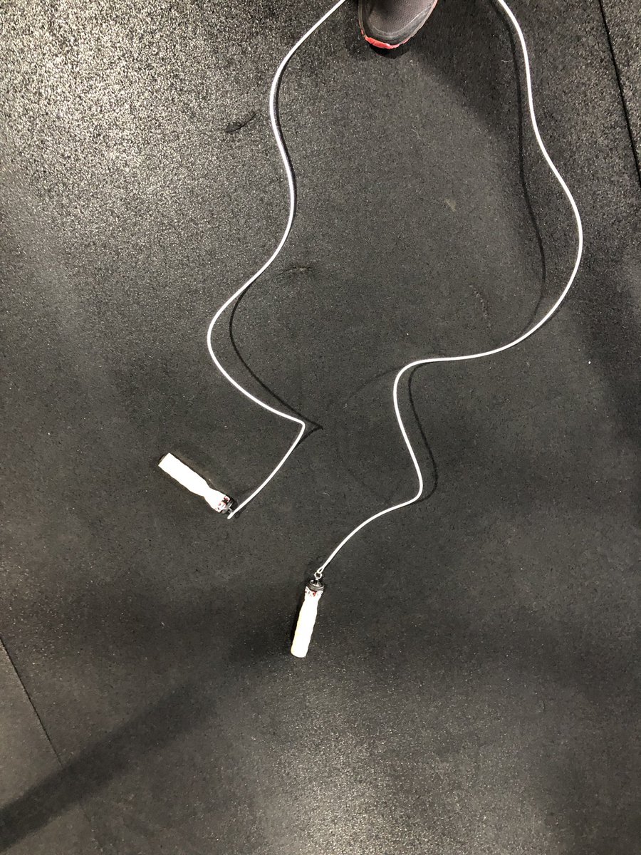 carl_arredondo's tweet photo. I see you contrast jump rope by #EquipProducts for visually impaired athletes. @CrossFit #AdaptiveTrainingAcademy #RPStrong ππ¨πΌβπ¦― https://t.co/vCkQdT4BWC