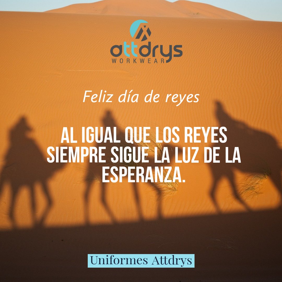 Feliz día de reyes para todos🙏 #UniformesAttdrys