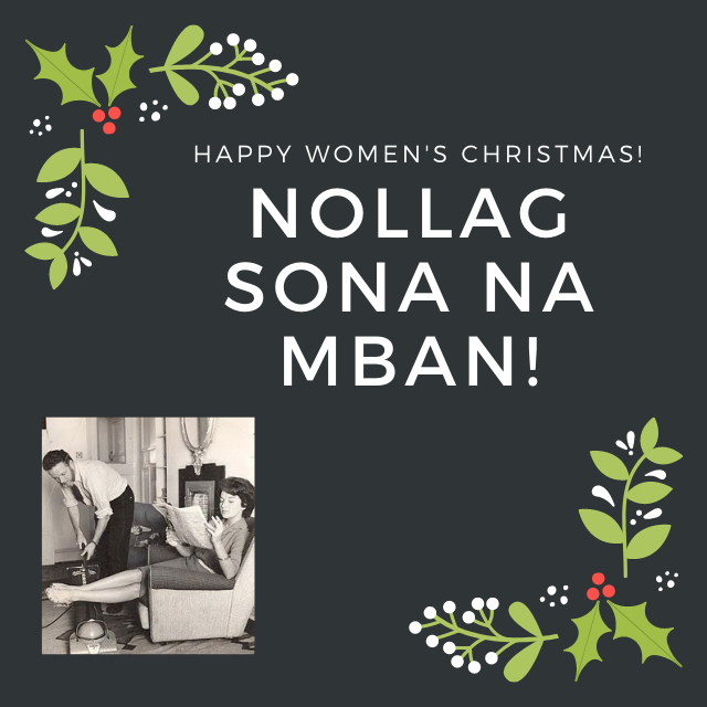 Image reads:
Happy Women's Christmas!
Nollaig Sona na mBan

#womenschristmas #irishtradion #nollaignamban #irlfestival #ireland